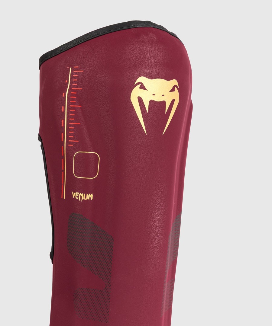 venum tactical xt leggbeskyttere - svartburgundergull