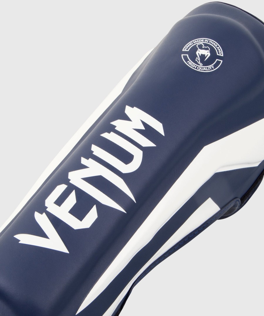 venum elite standup leggbeskyttere - hvitmarineblå