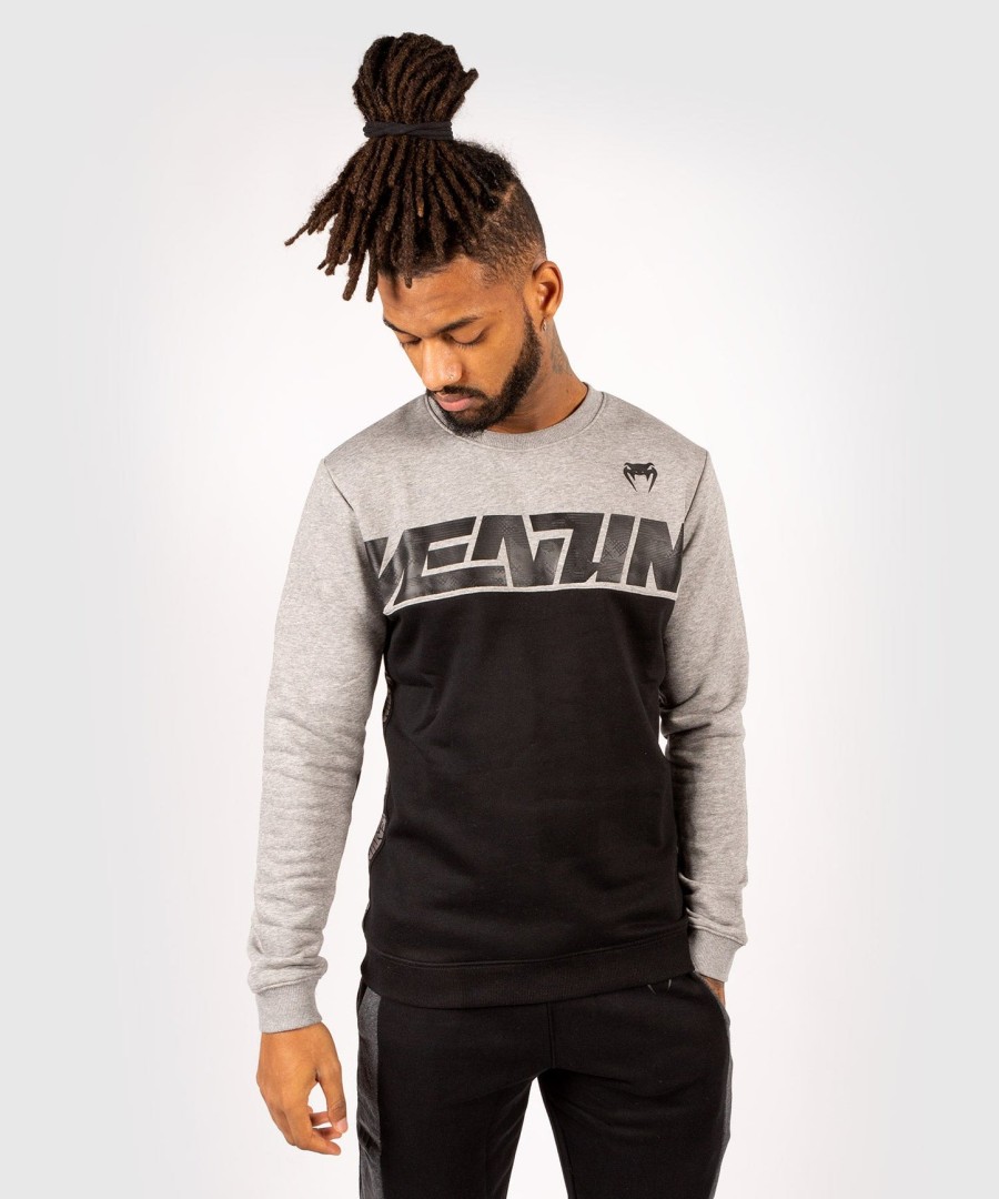 venum connect crew neck genser - svartlynggrå