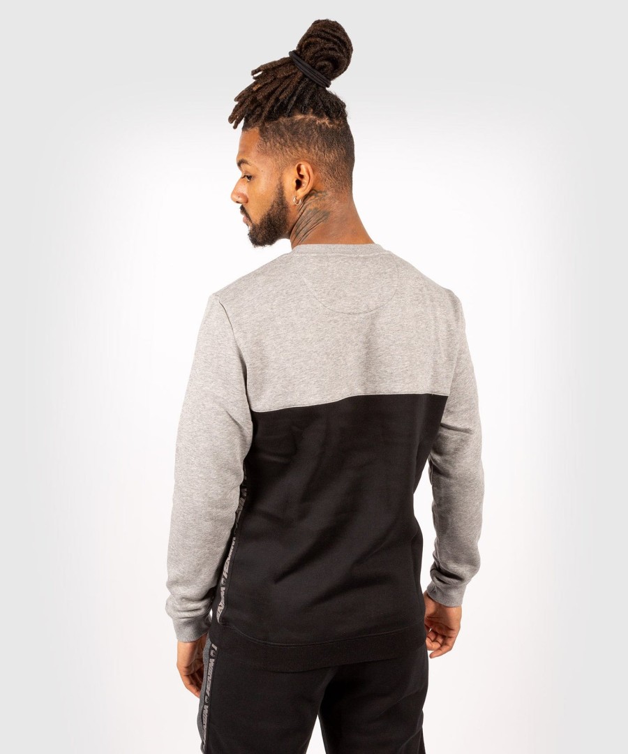 venum connect crew neck genser - svartlynggrå
