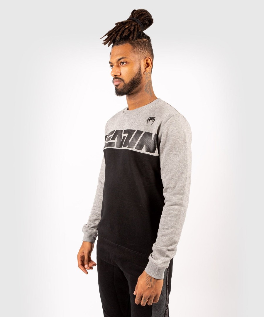 venum connect crew neck genser - svartlynggrå
