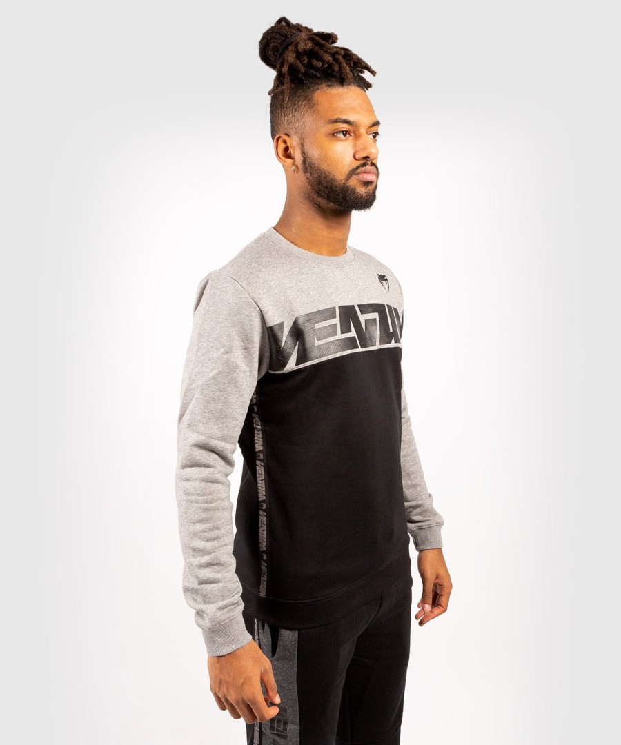 venum connect crew neck genser - svartlynggrå