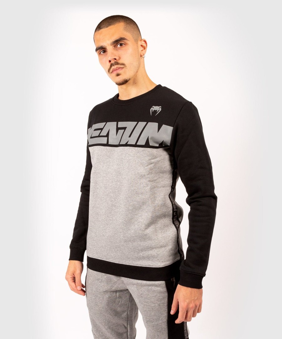 venum connect crew neck genser - svartmørk grå