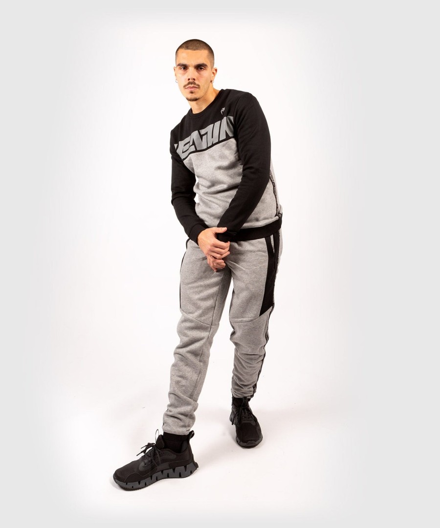 venum connect crew neck genser - svartmørk grå