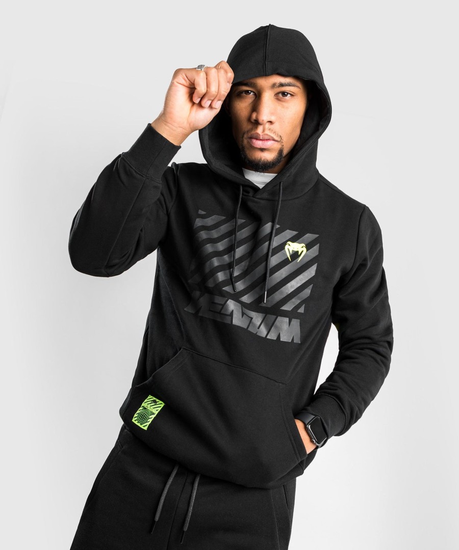 venum stripes hettegenser - svart