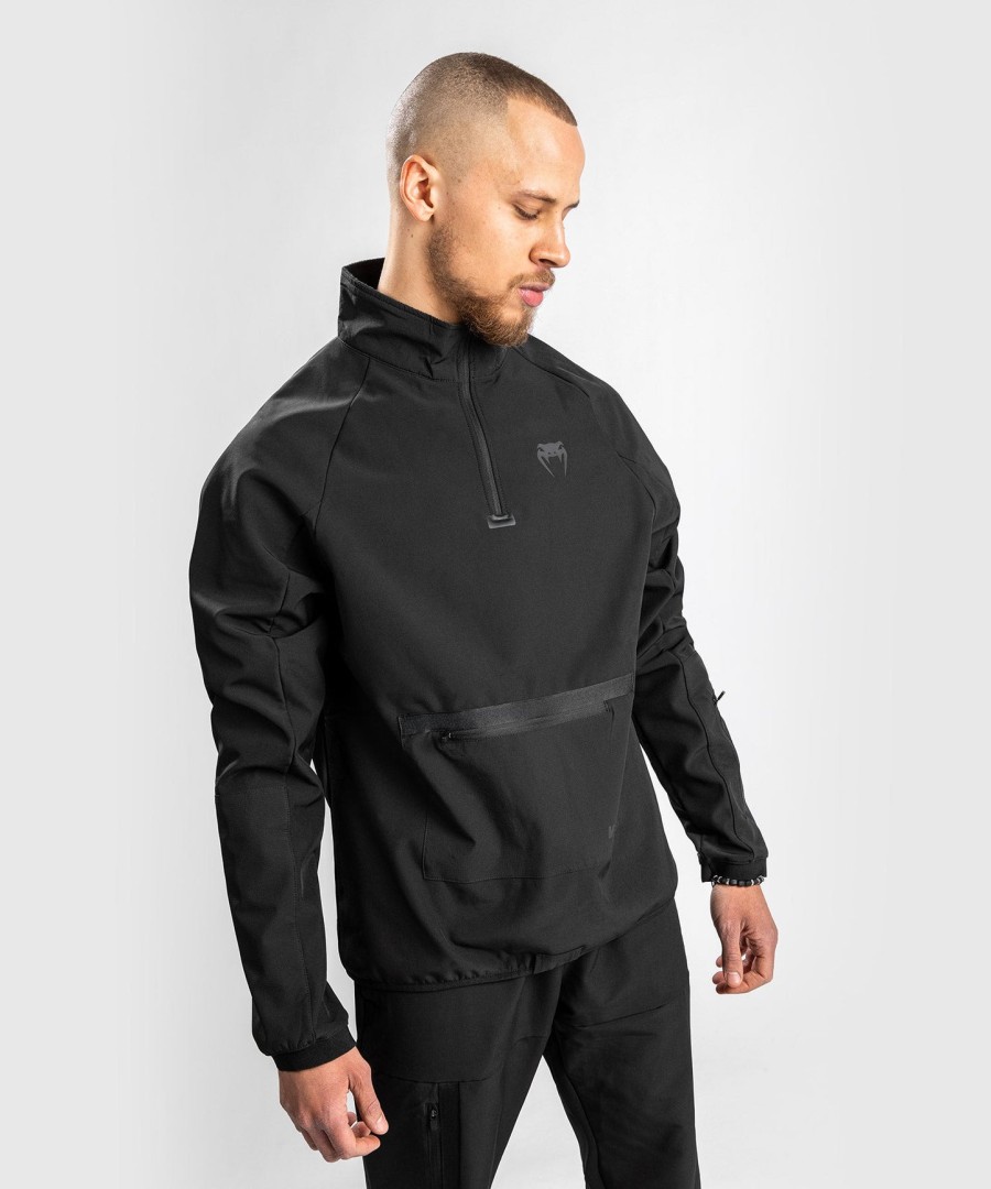 venum altitude genser med halv glidelås – svart