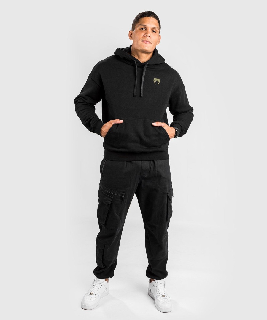 venum fangs-hettegenser - oversized passform - svart