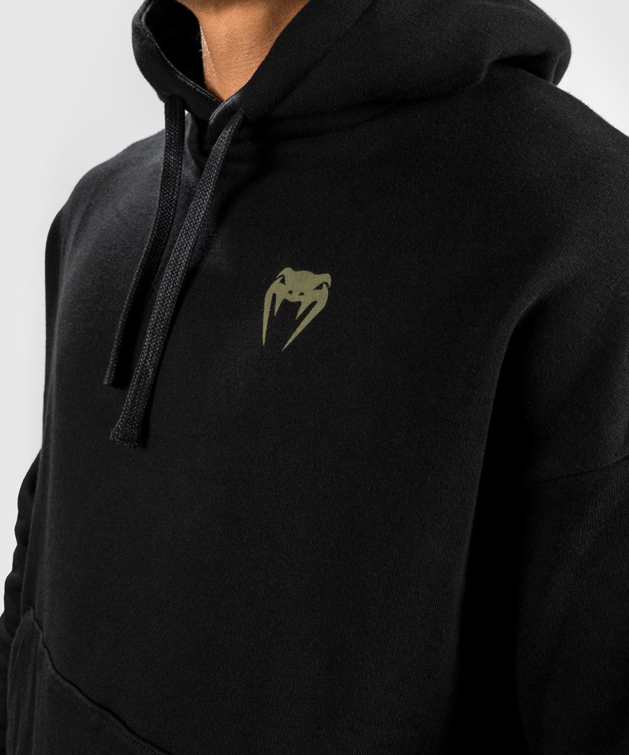venum fangs-hettegenser - oversized passform - svart