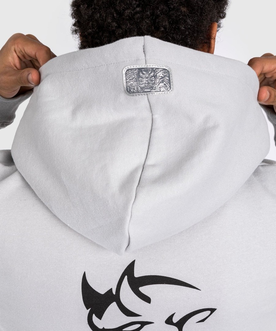 venum x dodge demon 170 pullover-hettegenser – grå