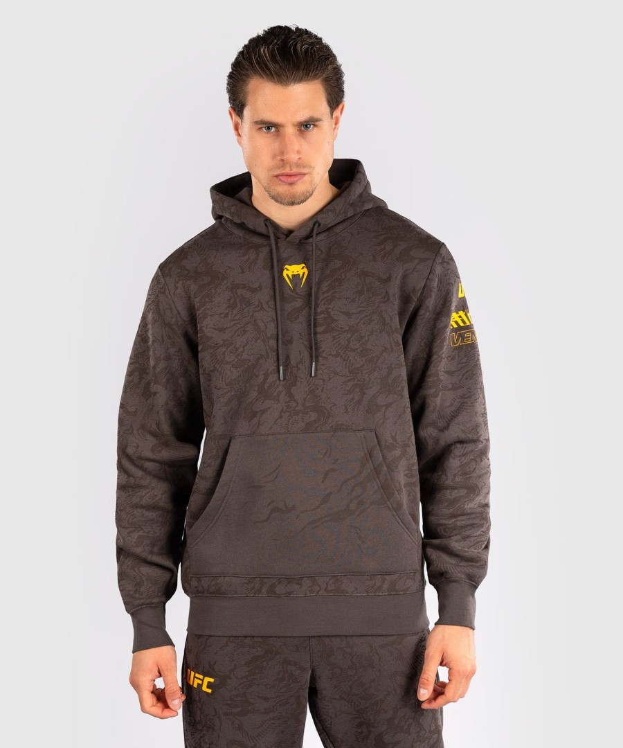 ufc fusion av venum fight week herre pullover hettegenser - jordbrun