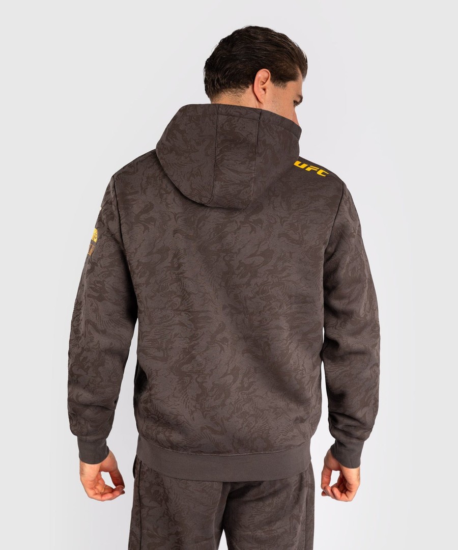 ufc fusion av venum fight week herre pullover hettegenser - jordbrun