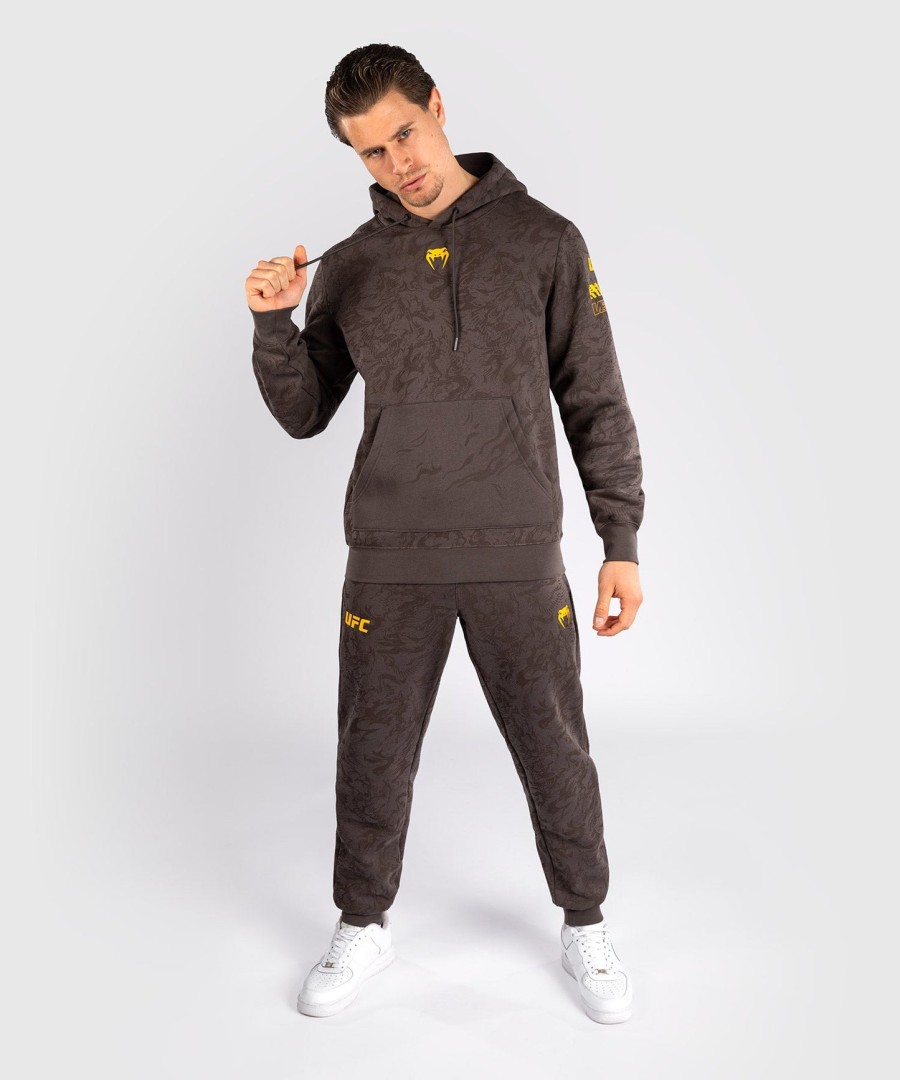 ufc fusion av venum fight week herre pullover hettegenser - jordbrun
