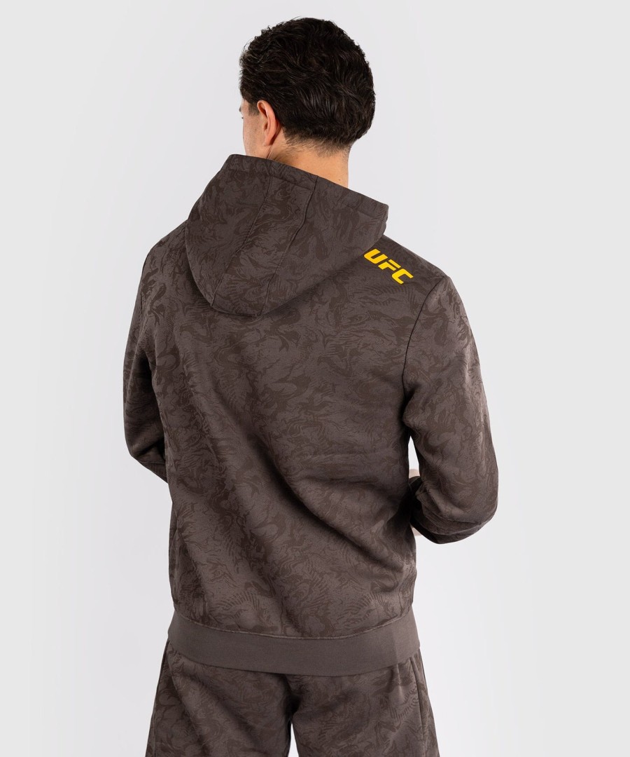 ufc fusion av venum fight week herre pullover hettegenser - jordbrun