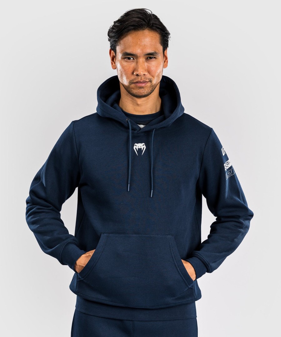 ufc fusion av venum fight week herre pullover hettegenser - ensfarget oceanic blå