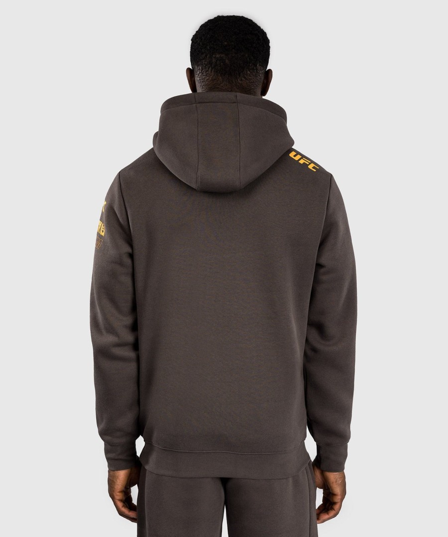 ufc fusion av venum fight week herre pullover hettegenser - ensfarget jordbrun