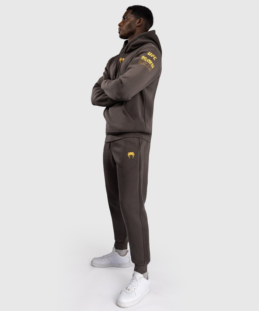 ufc fusion av venum fight week herre pullover hettegenser - ensfarget jordbrun