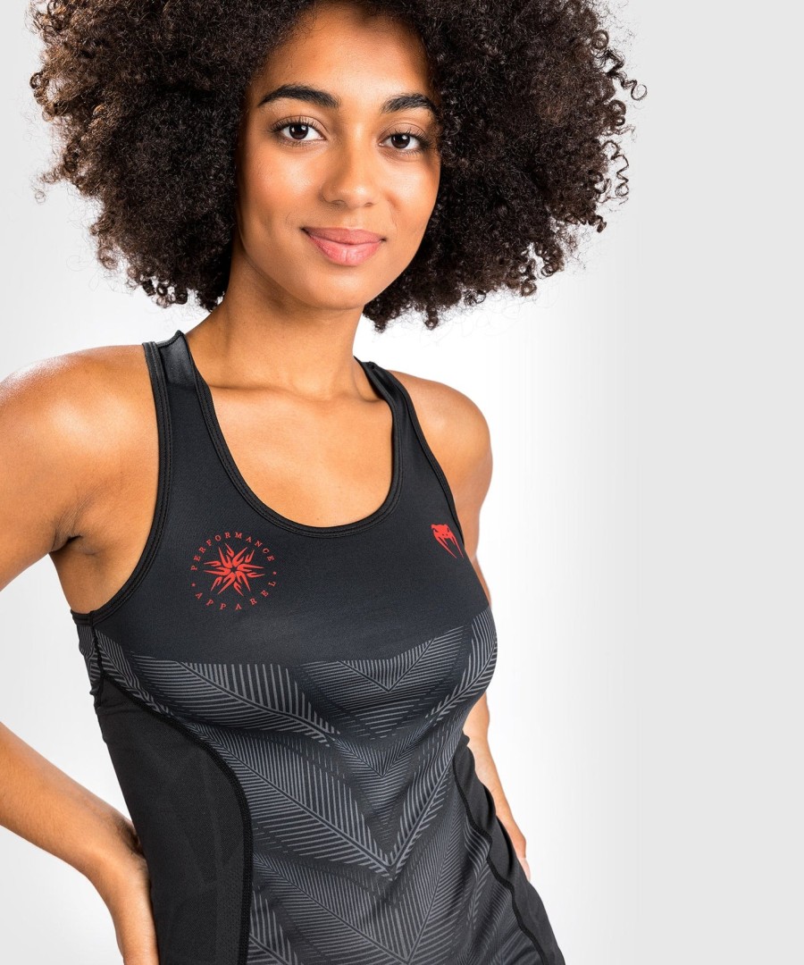 venum phantom dry tech tanktopp – for kvinner – svartrød