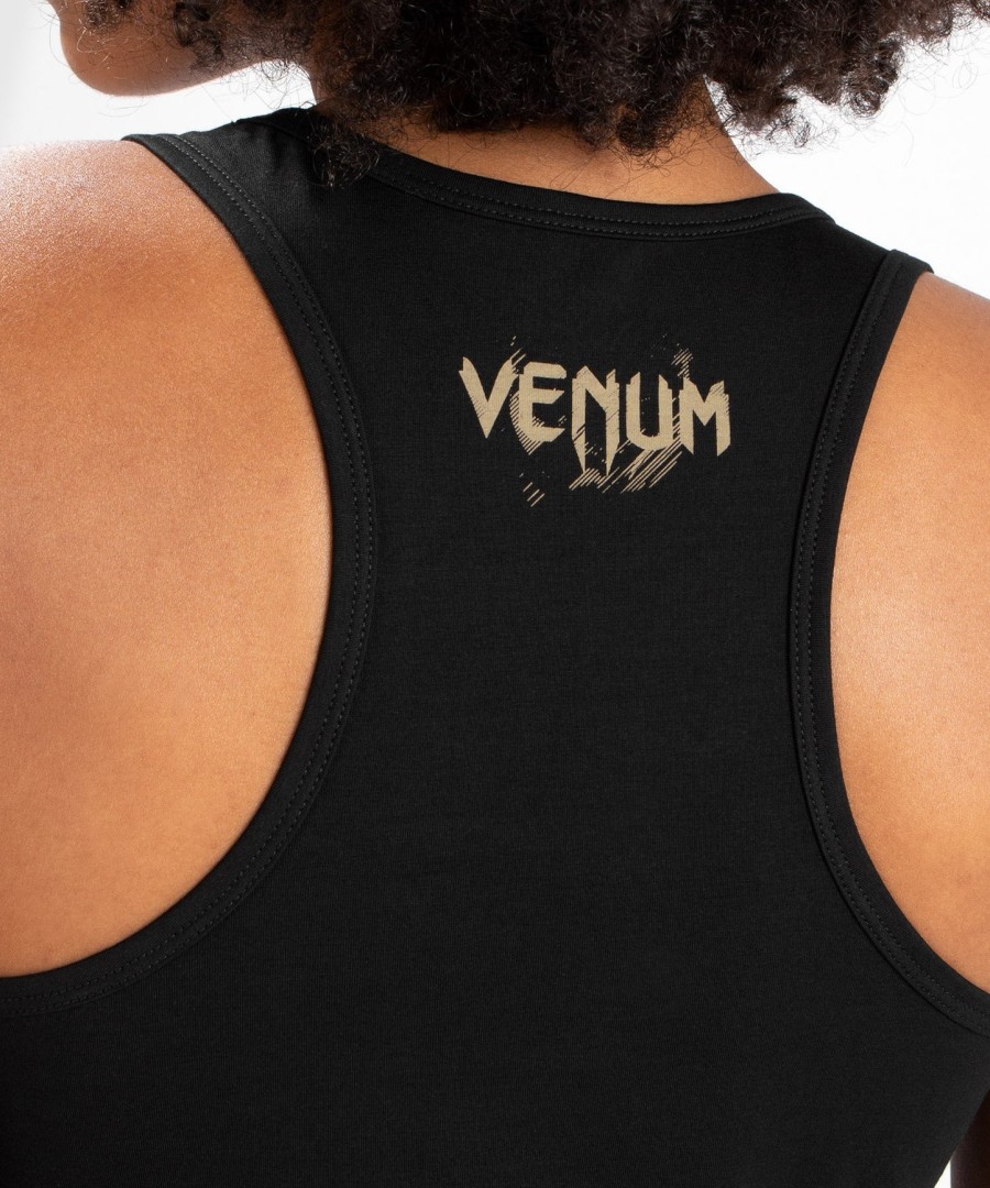 venum dame santa muerte dark side - tanktopp - svartbrun
