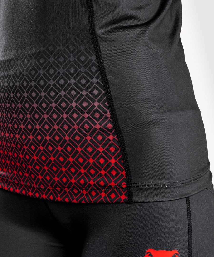 ufc venum performance institute dry tech tanktopp – for kvinner – svartrød