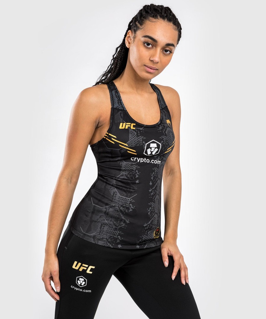 ufc adrenaline av venum authentic fight night dame tanktop med shelf-bh - champion