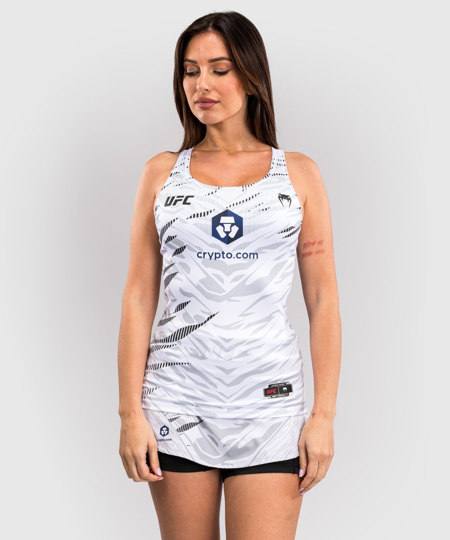 ufc fusion av venum authentic fight night dame tanktop med hylle-bh - hvit