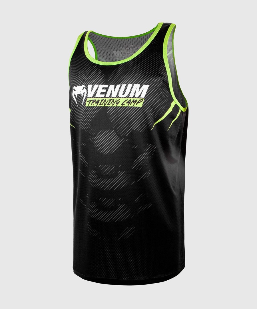 venum training camp 2.0 tanktopp - svartneo gul
