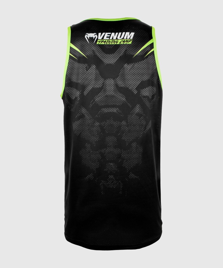 venum training camp 2.0 tanktopp - svartneo gul