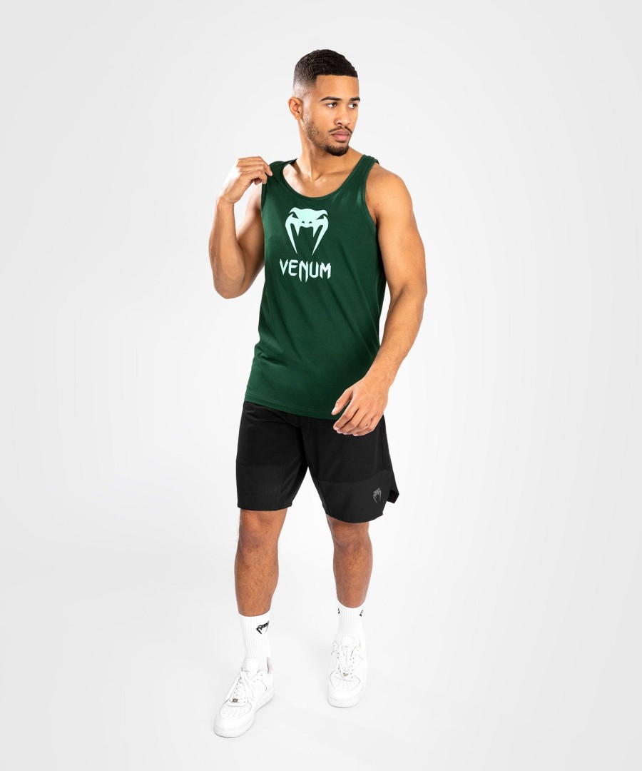 venum classic tanktopp - mørkegrønnturkis