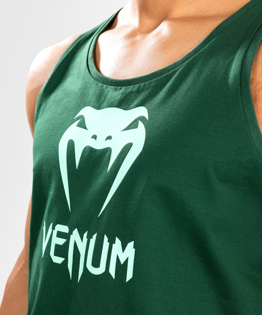 venum classic tanktopp - mørkegrønnturkis