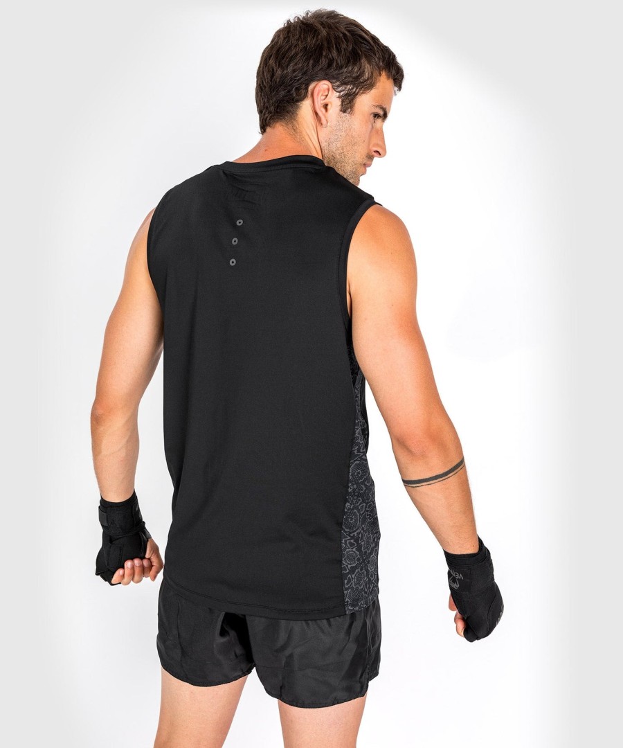 venum classic evo dry tech tanktopp - svartsvart reflekterende