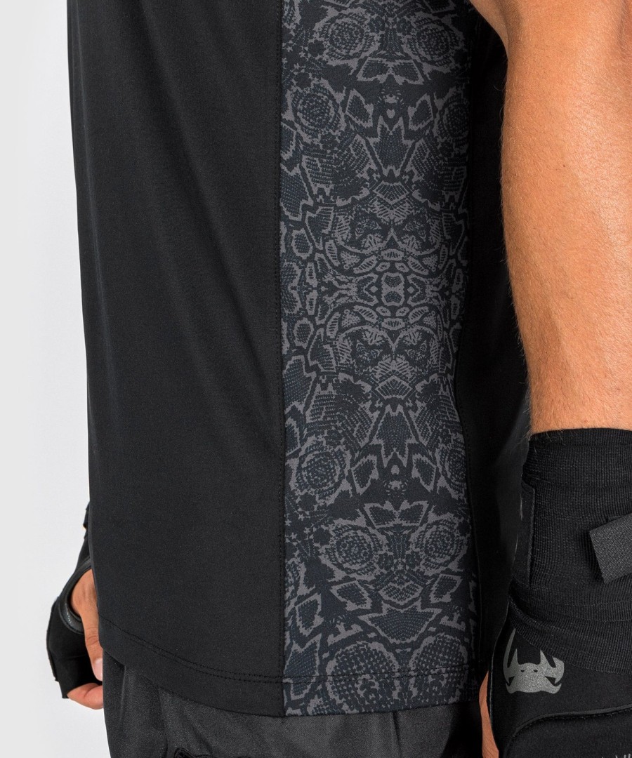 venum classic evo dry tech tanktopp - svartsvart reflekterende