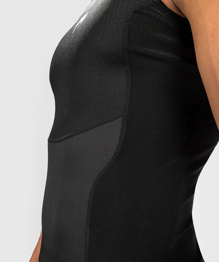 venum rashguard sleevless biomecha - svartgrå