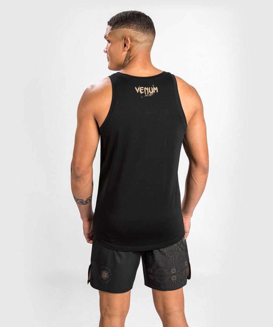 venum santa muerte dark side - tanktopp - svartbrun