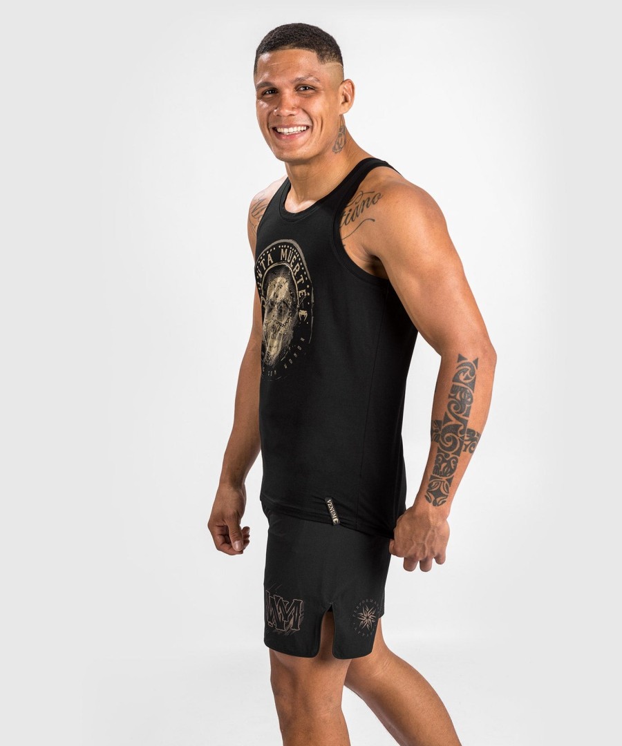 venum santa muerte dark side - tanktopp - svartbrun