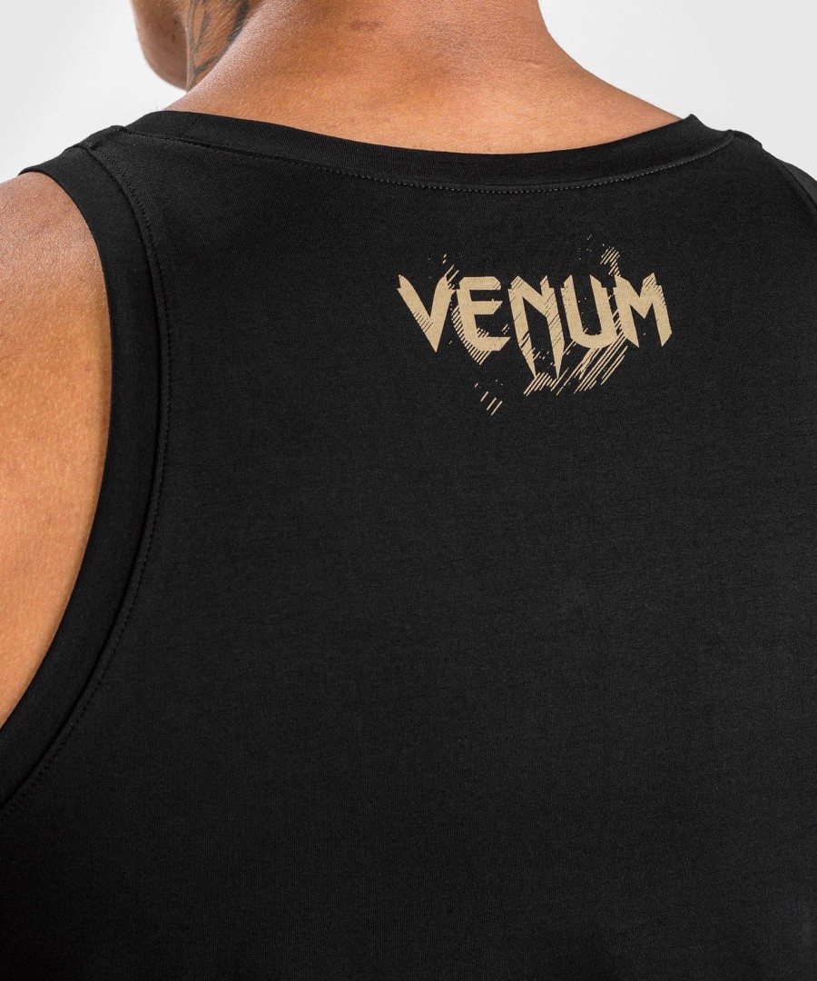 venum santa muerte dark side - tanktopp - svartbrun