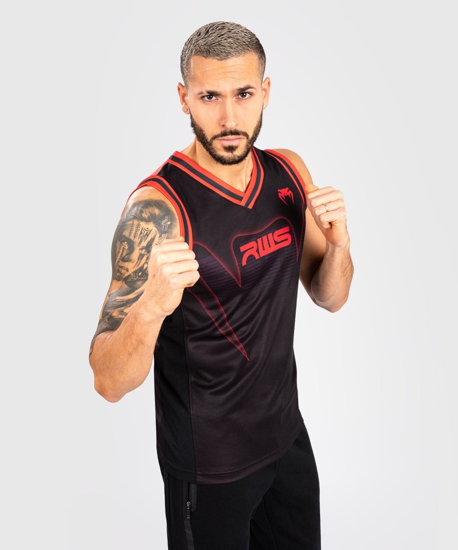 rws x venum tank top dry tech – svart