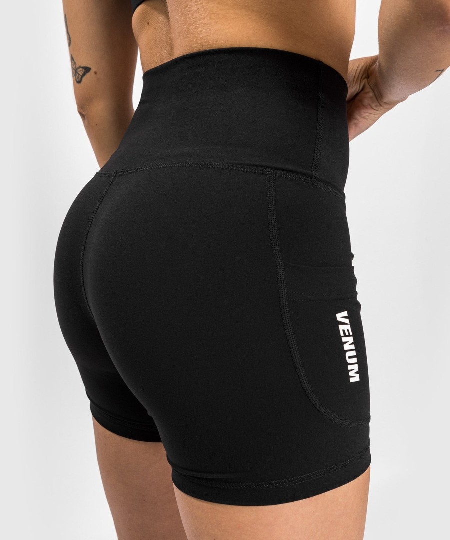 venum essential sykkelshorts dame - svart