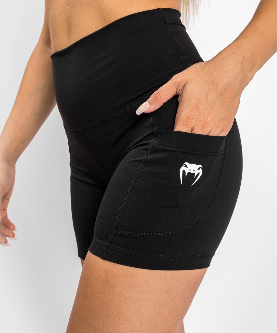 venum essential sykkelshorts dame - svart