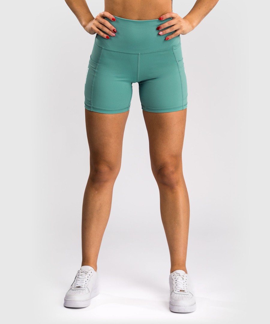 venum essential sykkelshorts til dame - aqua grønn