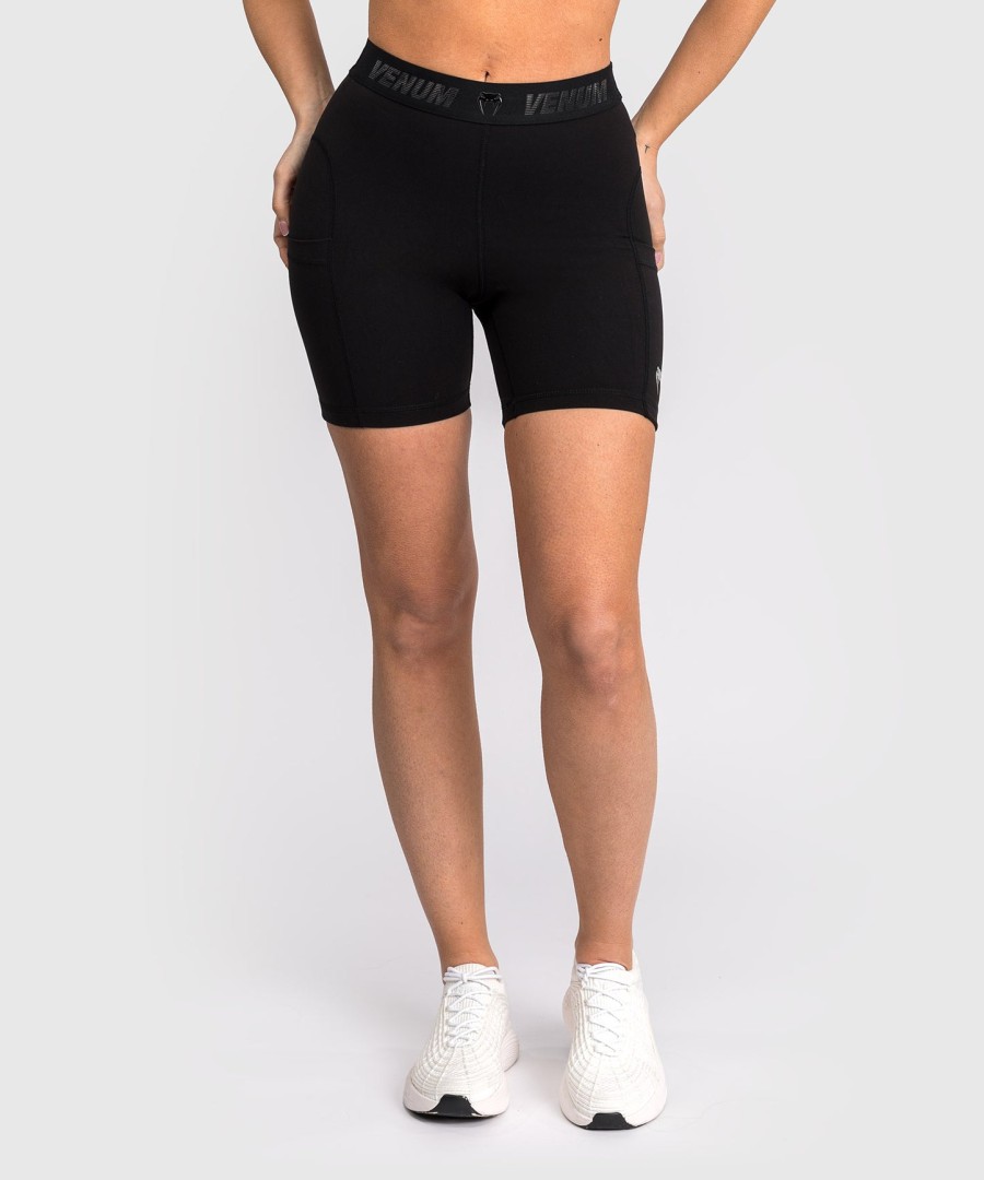 venum elevate dame lang valetudo shorts- svart