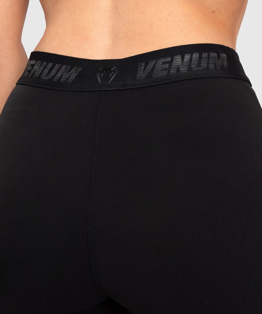 venum elevate dame lang valetudo shorts- svart