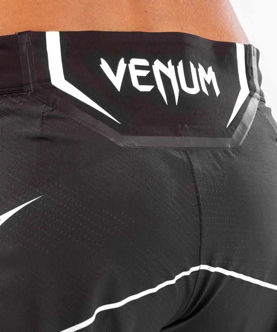 ufc venum authentic fight night dameshorts - lang passform - svart