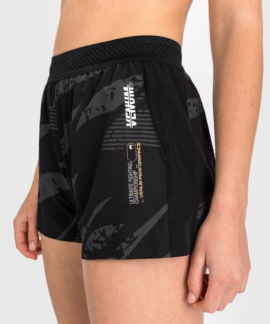 ufc adrenaline av venum fight week dame performance shorts - urban camo
