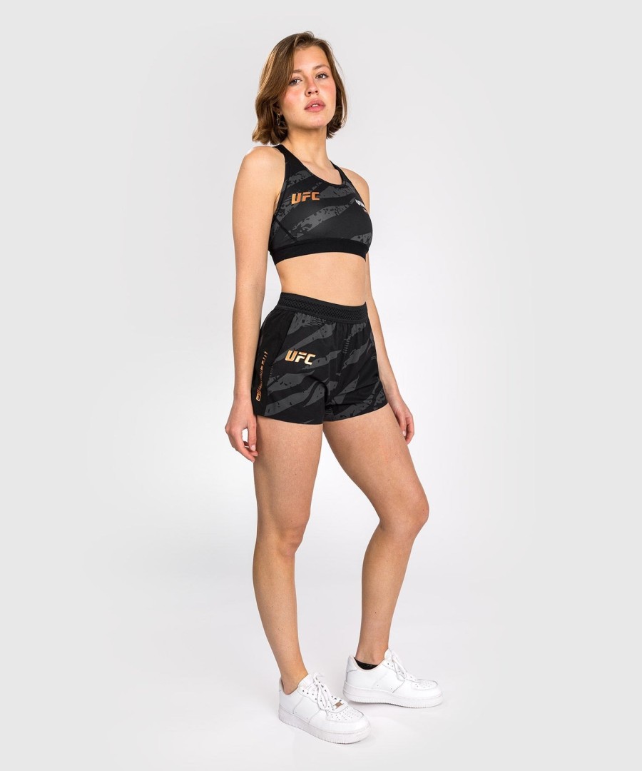 ufc adrenaline av venum fight week dame performance shorts - urban camo