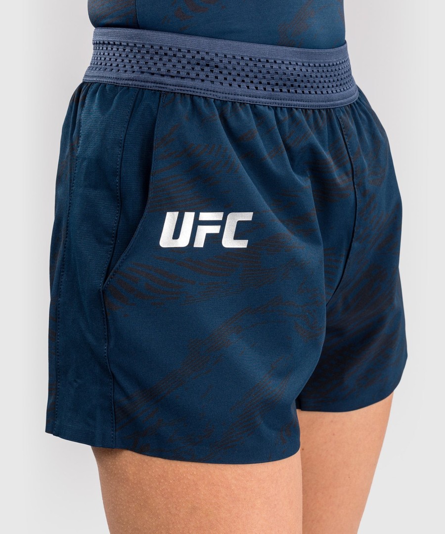 ufc fusion av venum fight week dame performance shorts - oceanic blue