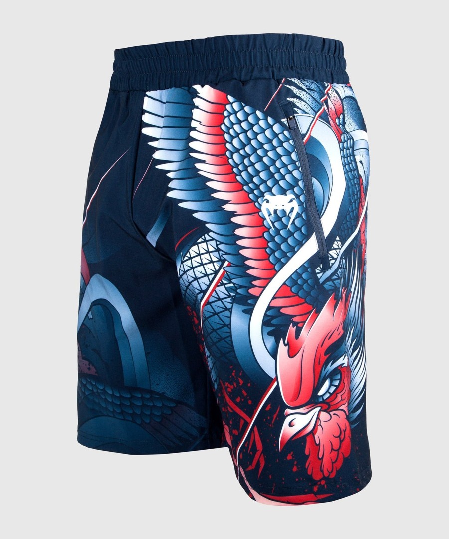 venum rooster treningsshorts - marineblåoransje