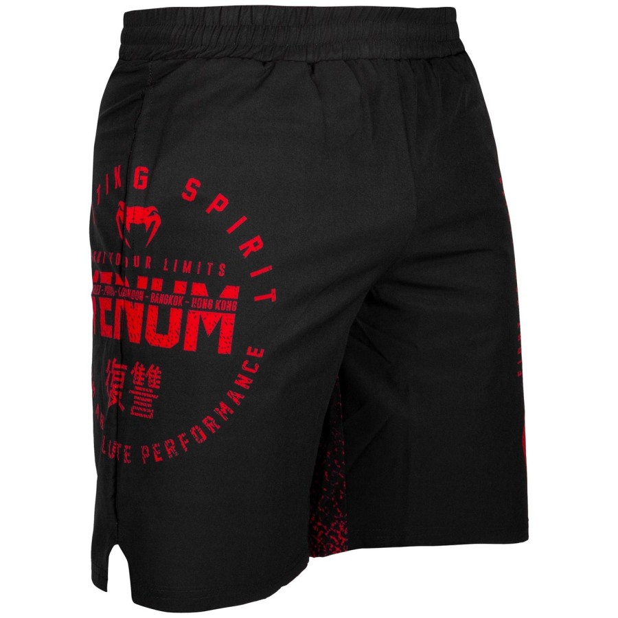 venum signature treningsshorts - svartrød