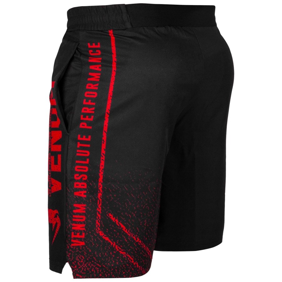 venum signature treningsshorts - svartrød