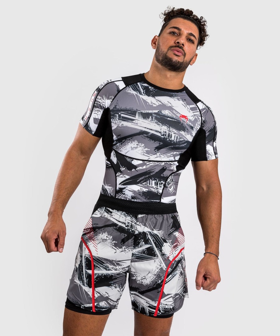 venum electron 3.0 treningsshorts - grårød