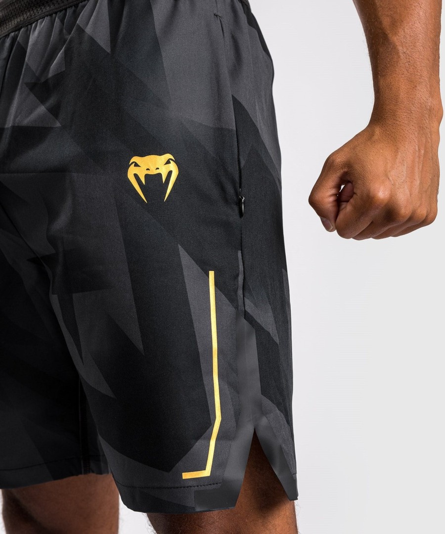 venum razor treningsshorts - svartgull